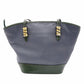 LOEWE Velazquez Shoulder Bag leather green USED Women