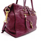 LOUIS VUITTON Monogram Implant Shoulder Bag, Leather, Purple, 2-Way