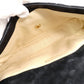 CHANEL Chain Shoulder Bag, Matelassé Leather, Black with Gold Hardware