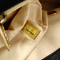 CHANEL Chain Shoulder Bag, Matelassé Leather, Black with Gold Hardware
