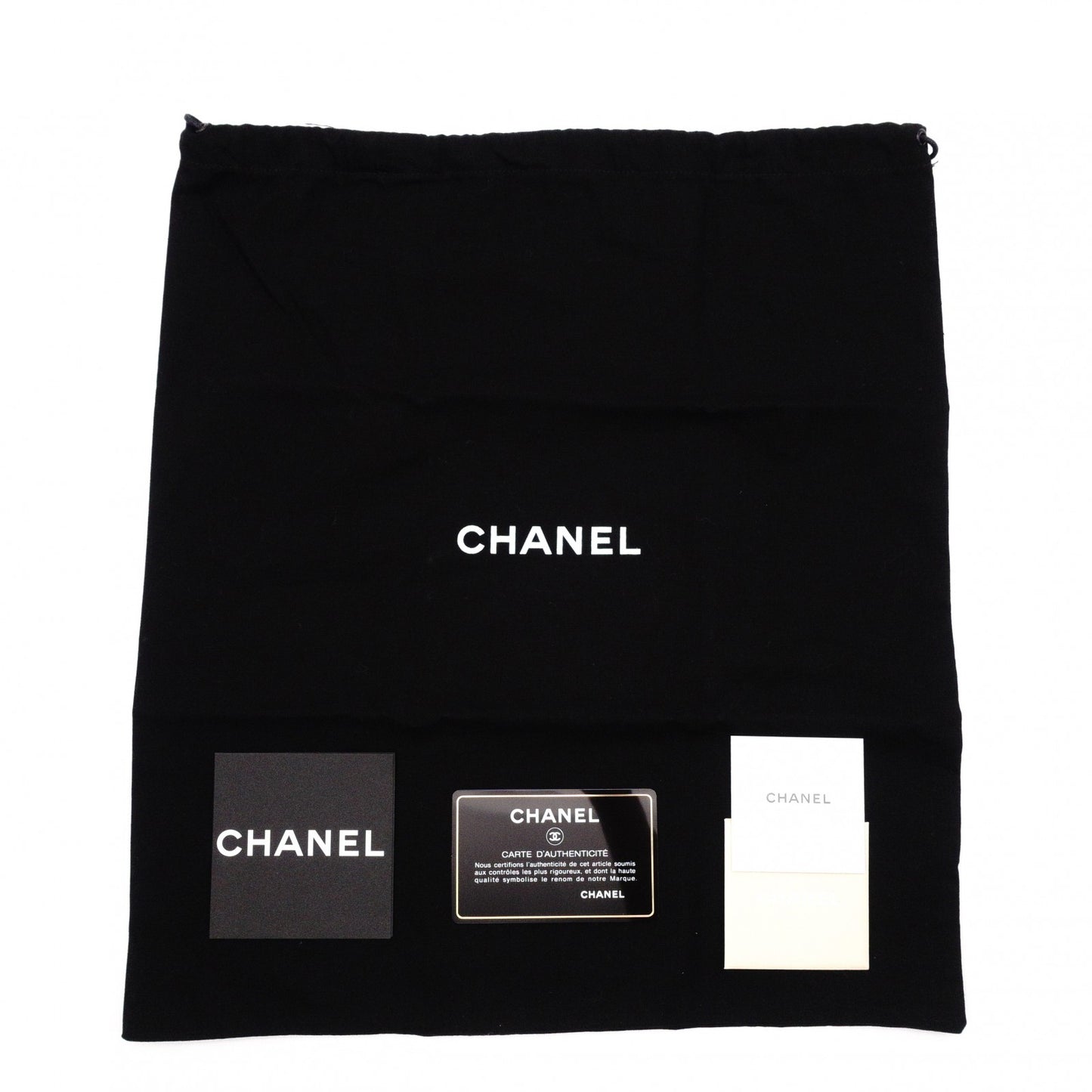 CHANEL Chain Shoulder Bag, Matelassé Leather, Black with Gold Hardware