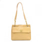 CHANEL Chain Shoulder Bag, Caviar Leather, Beige, Gold Hardware, Vintage