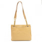 CHANEL Chain Shoulder Bag, Caviar Leather, Beige, Gold Hardware, Vintage