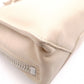 BALENCIAGA Paper Shoulder Bag, Leather, Beige, 2-Way Crossbody, Silver Hardware