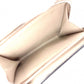 LOEWE Tri-Fold Anagram Tri-Fold Wallet, Leather, Beige, Silver Hardware