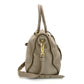 PRADA Vittorino Handbag 2-Way Beige Leather Crossbody Gold Hardware 7-10-280