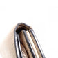 LOEWE Tri-Fold Anagram Tri-Fold Wallet, Leather, Beige, Silver Hardware