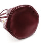 CARTIER Vintage Must Line Shoulder Bag, Leather, Red, Crossbody