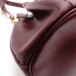 CARTIER Vintage Must Line Shoulder Bag, Leather, Red, Crossbody