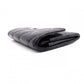CHANEL Lambskin Matelassé Card Case, Leather, Black, Silver Hardware, CC Logo, Business Card Holder