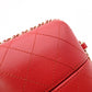 CHANEL Phone Case, Shoulder Bag, Matelassé Shoulder Bag, Leather, Red, Gold Hardware, Crossbody