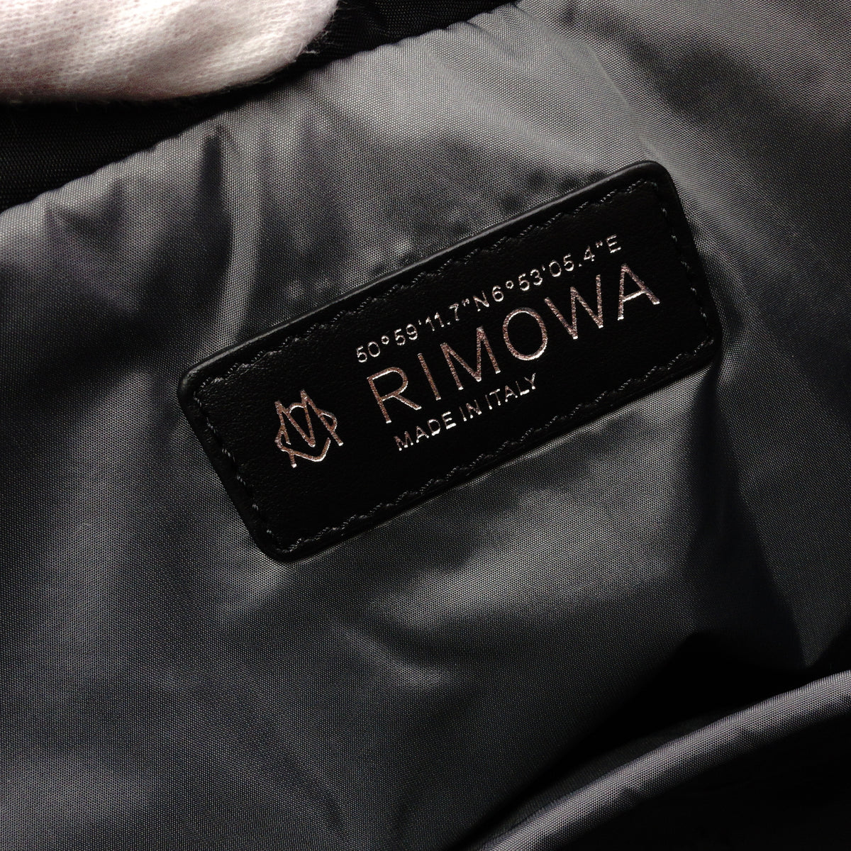 RIMOWA Signature Flap Backpack, Nylon, Black, Men's, Black, Logo