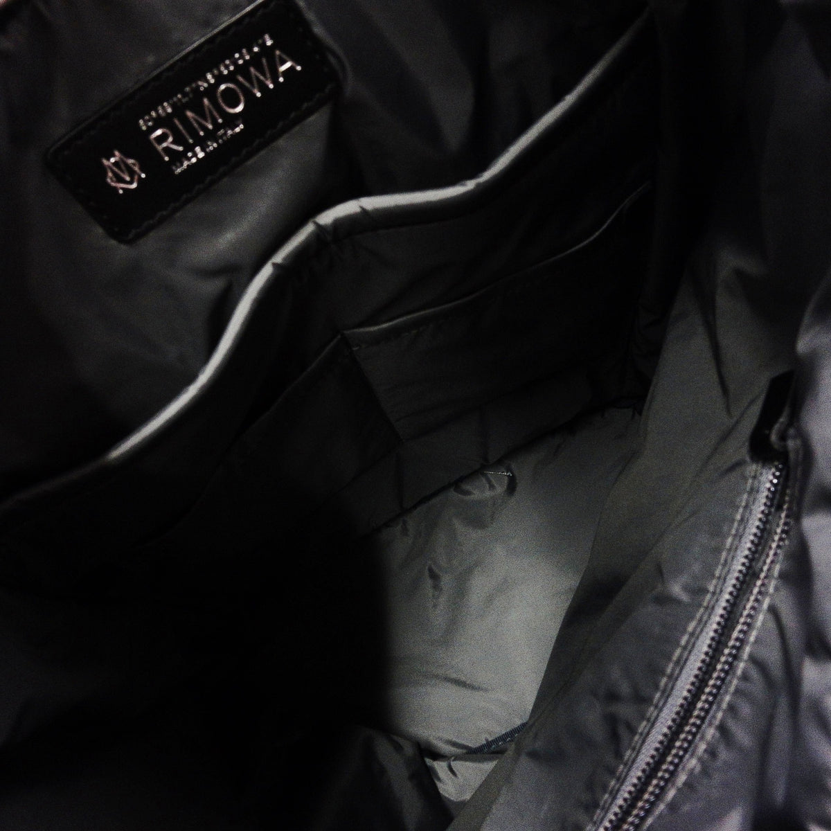 RIMOWA Signature Flap Backpack, Nylon, Black, Men's, Black, Logo