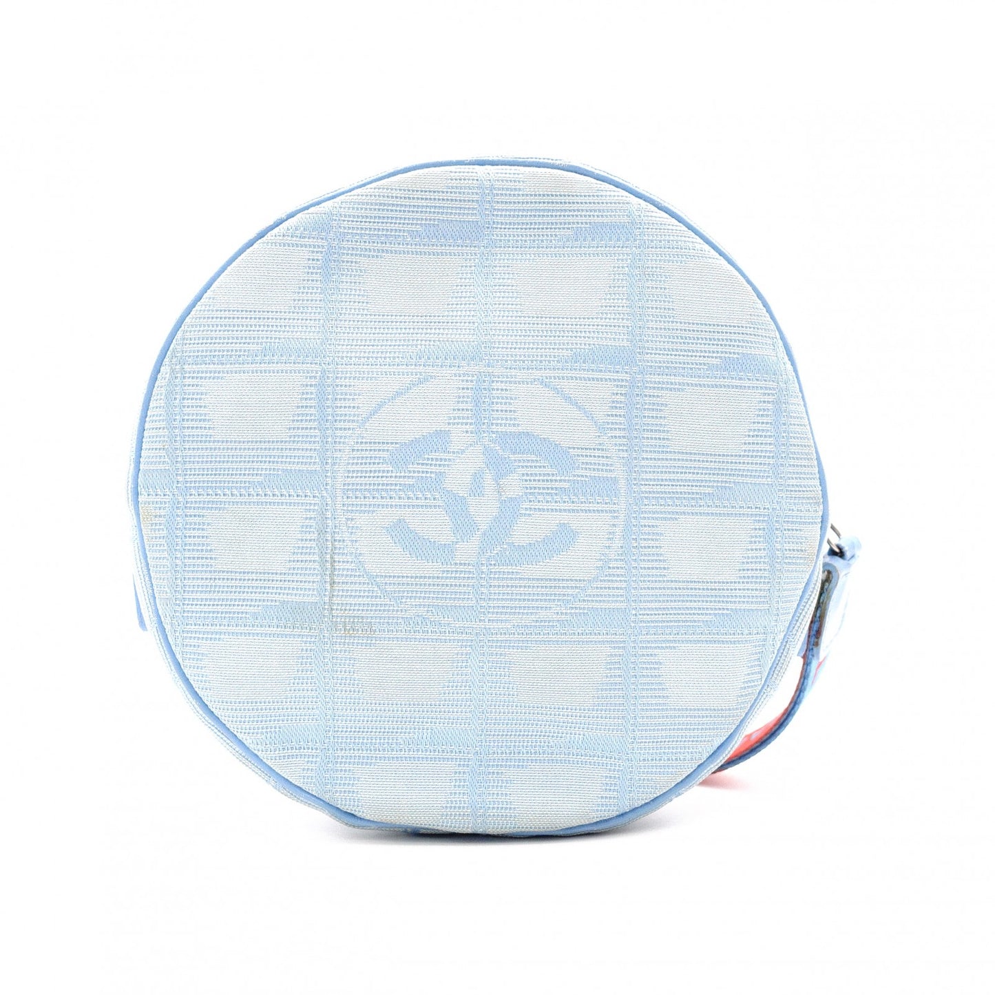 CHANEL New Travel Line Pouch, Nylon, Blue