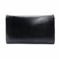 Burberry Shoulder Bag Black Leather Black TB Logo Gold Hardware R801591