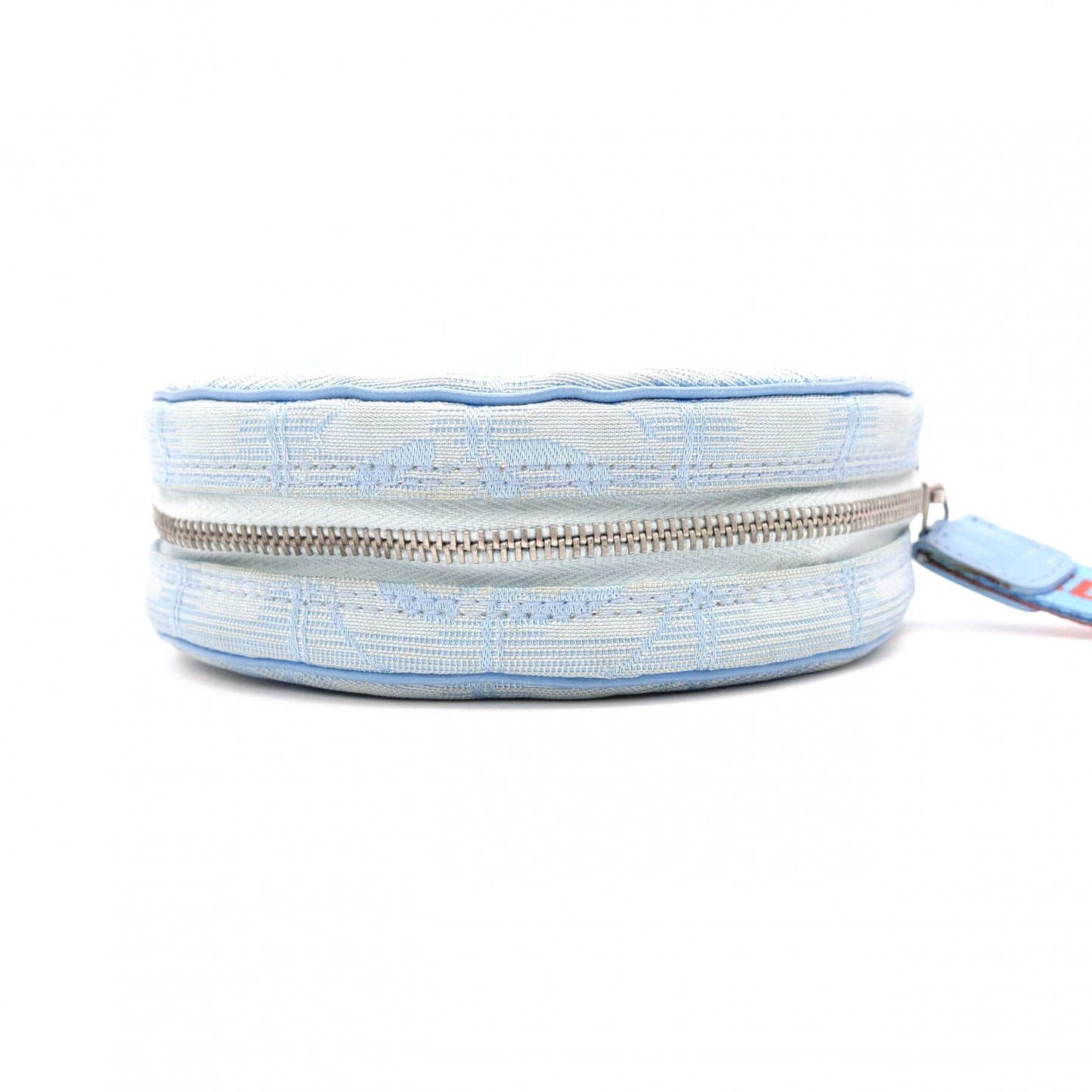 CHANEL New Travel Line Pouch, Nylon, Blue
