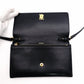 Burberry Shoulder Bag Black Leather Black TB Logo Gold Hardware R801591