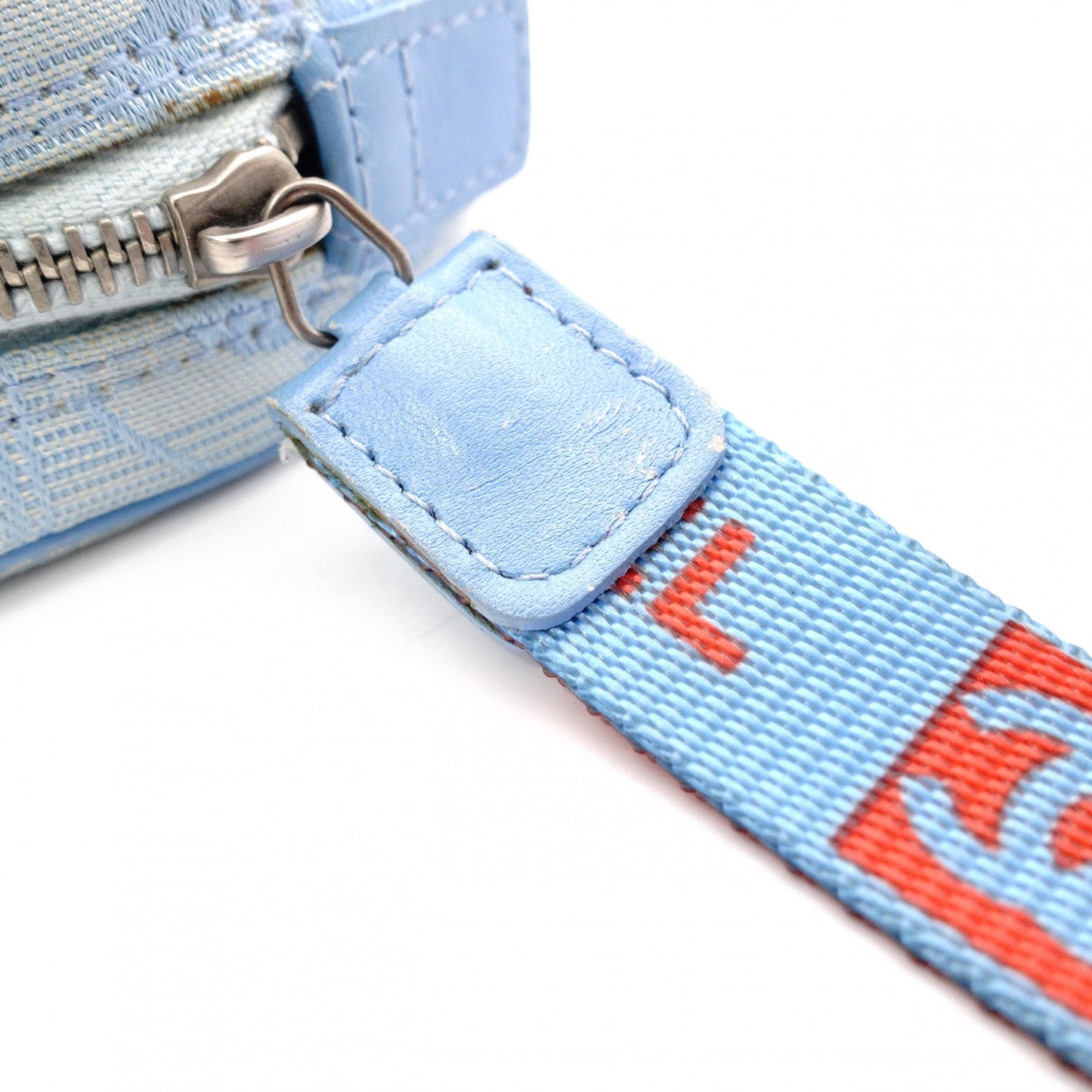 CHANEL New Travel Line Pouch, Nylon, Blue