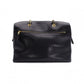 CHANEL Chain Shoulder Bag, Caviar Leather, Black, Gold Hardware