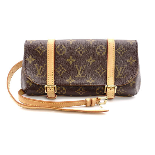 LOUIS VUITTON Pochette Malle Waist Bag Monogram Belt Bag R801781