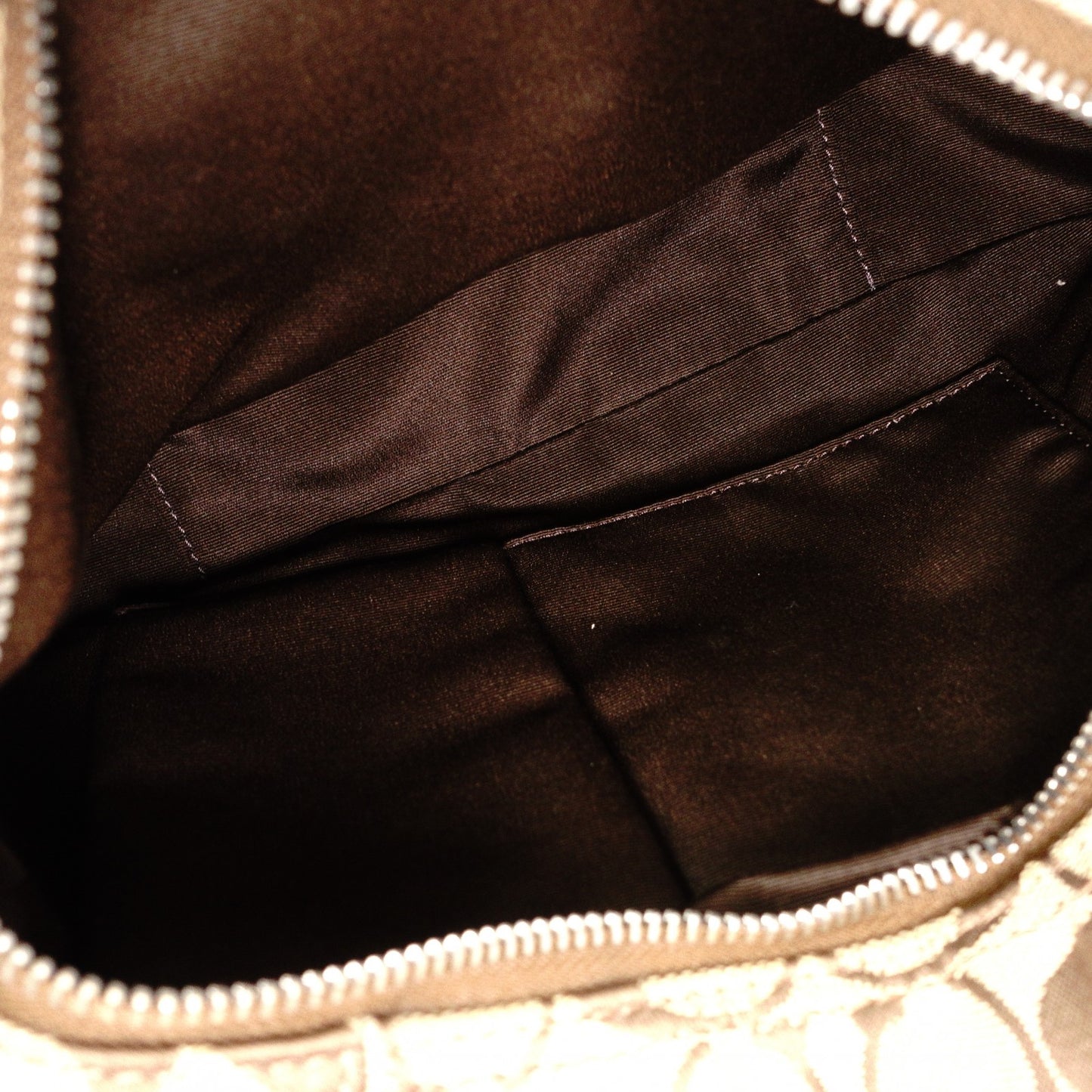 COACH Soho Signature Shoulder Bag, Canvas and Leather, Beige Tote Bag