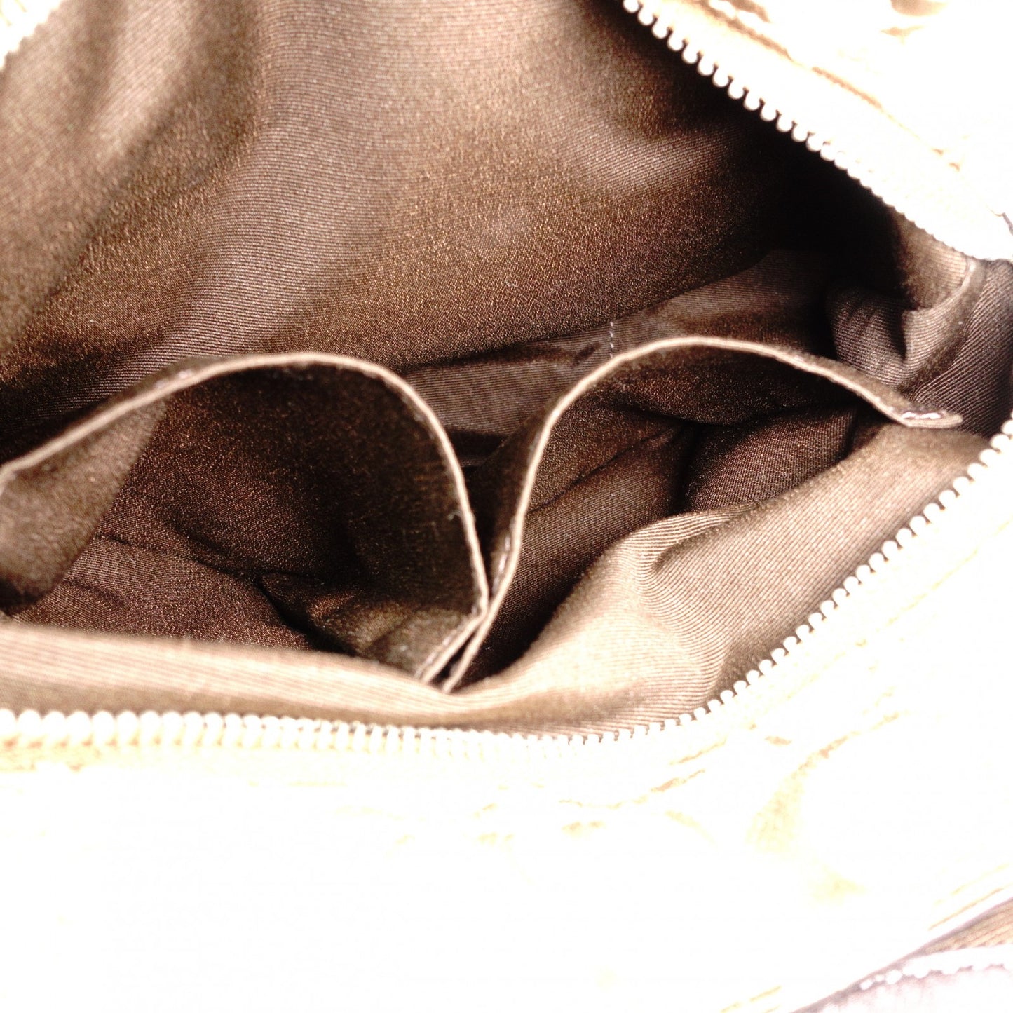 COACH Soho Signature Shoulder Bag, Canvas and Leather, Beige Tote Bag