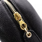 CHANEL Chain Shoulder Bag, Caviar Leather, Black, Gold Hardware
