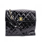 CHANEL シャネル ショルダーバッグ パテントレザー ブラック【中古】 レディース