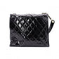 CHANEL シャネル ショルダーバッグ パテントレザー ブラック【中古】 レディース