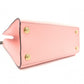LOUIS VUITTON City Steamer PM Handbag, Leather, Pink, Khaki, Gold Hardware