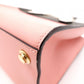 LOUIS VUITTON City Steamer PM Handbag, Leather, Pink, Khaki, Gold Hardware