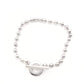 GUCCI Chain Lariat Bracelet Silver 925 Ball Silver Approx. 19g 7-10-502