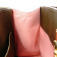 LOUIS VUITTON City Steamer PM Handbag, Leather, Pink, Khaki, Gold Hardware