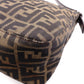 FENDI Zucca Mamma Baguette Shoulder Bag, Canvas/Leather, Brown, Women's, Silver Hardware