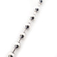 GUCCI Chain Lariat Bracelet Silver 925 Ball Silver Approx. 19g 7-10-502