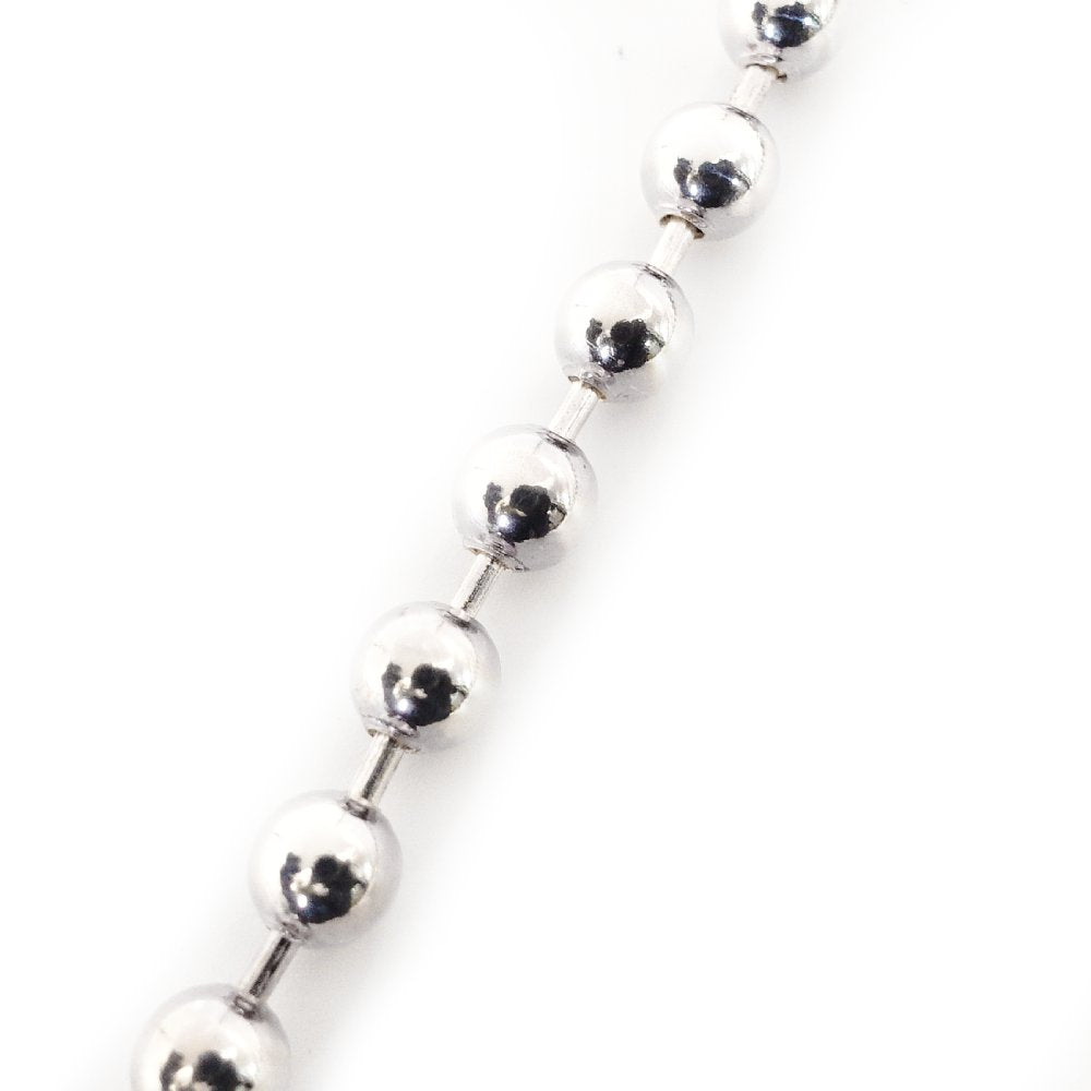 GUCCI Chain Lariat Bracelet Silver 925 Ball Silver Approx. 19g 7-10-502