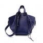 LOEWE Hammock Small Handbag, Leather, Blue, 2-Way Shoulder Bag