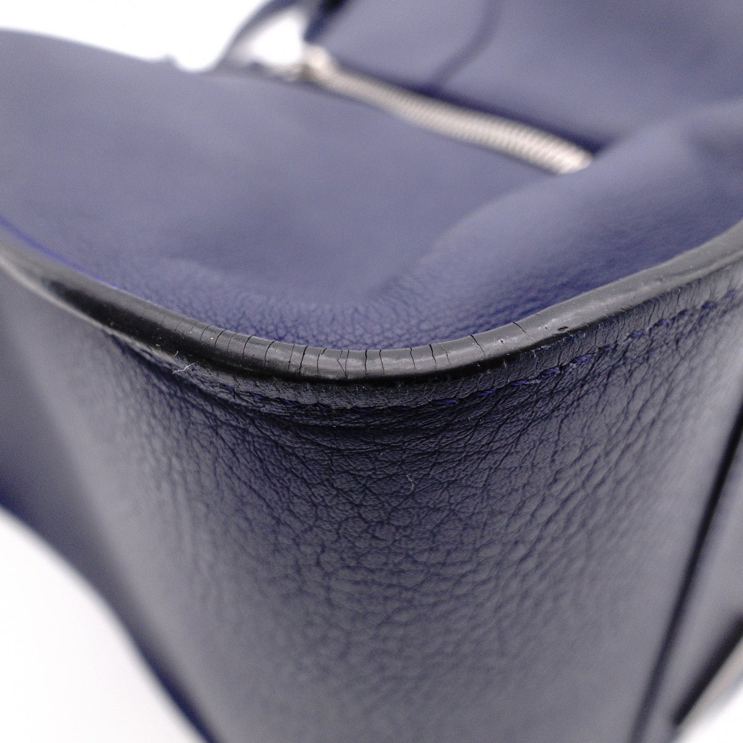 LOEWE Hammock Small Handbag, Leather, Blue, 2-Way Shoulder Bag