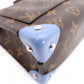 LOUIS VUITTON Tribal Mask Pochette GM Monogram Canvas Shoulder Bag, PVC/Leather, Brown