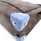 LOUIS VUITTON Tribal Mask Pochette GM Monogram Canvas Shoulder Bag, PVC/Leather, Brown