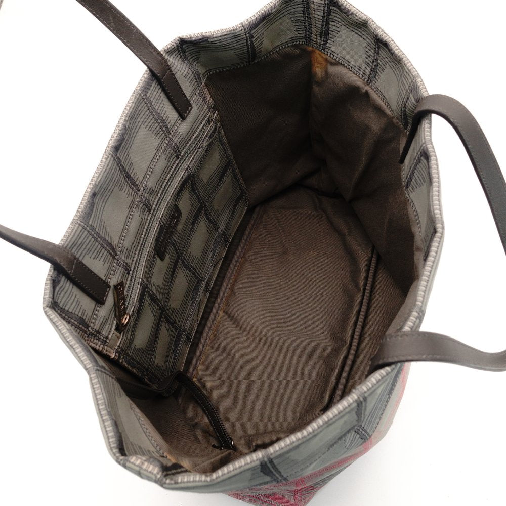 CHANEL New Neutra Tote Bag Nylon Gray × Pink Shoulder Bag A47147 7-10-388