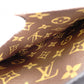 LOUIS VUITTON Tribal Mask Pochette GM Monogram Canvas Shoulder Bag, PVC/Leather, Brown