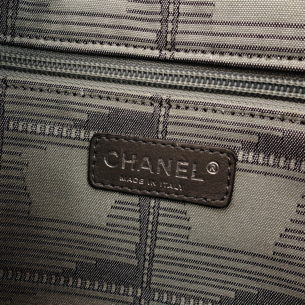 CHANEL New Neutra Tote Bag Nylon Gray × Pink Shoulder Bag A47147 7-10-388