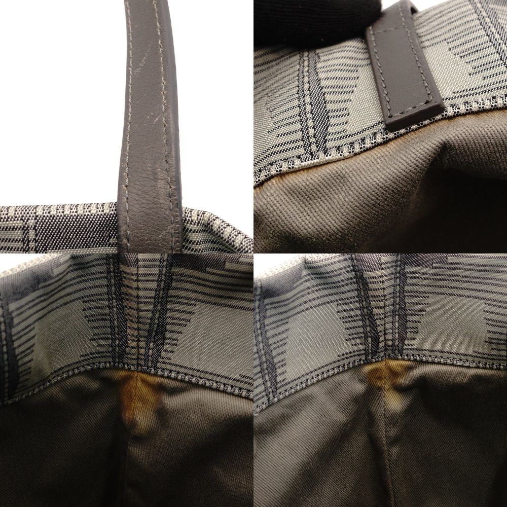 CHANEL New Neutra Tote Bag Nylon Gray × Pink Shoulder Bag A47147 7-10-388