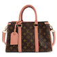 LOUIS VUITTON Monogram Canvas Suflo NV BB Series 2-Way Brown × Pink 7-9-153