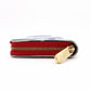 LOUIS VUITTON Patchwork Monogram Denim Long Wallet Women