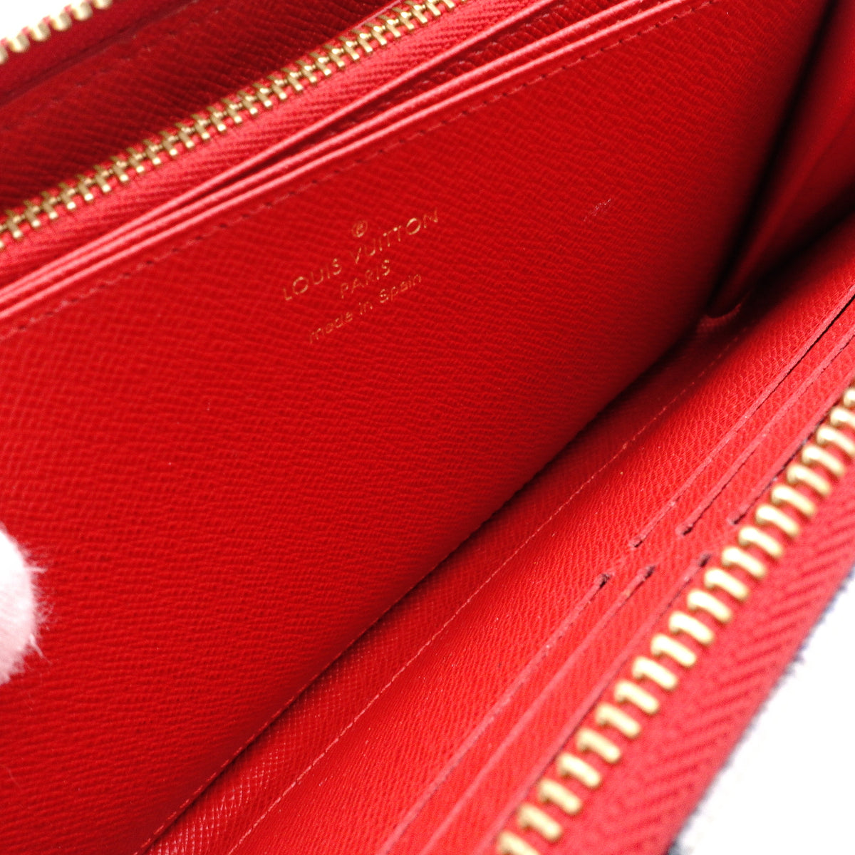 LOUIS VUITTON Patchwork Monogram Denim Long Wallet Women