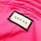GUCCI GG Marmont Bucket Hat, Polyester, Pink, Gold Hardware, GG Logo, Size M, 57 cm