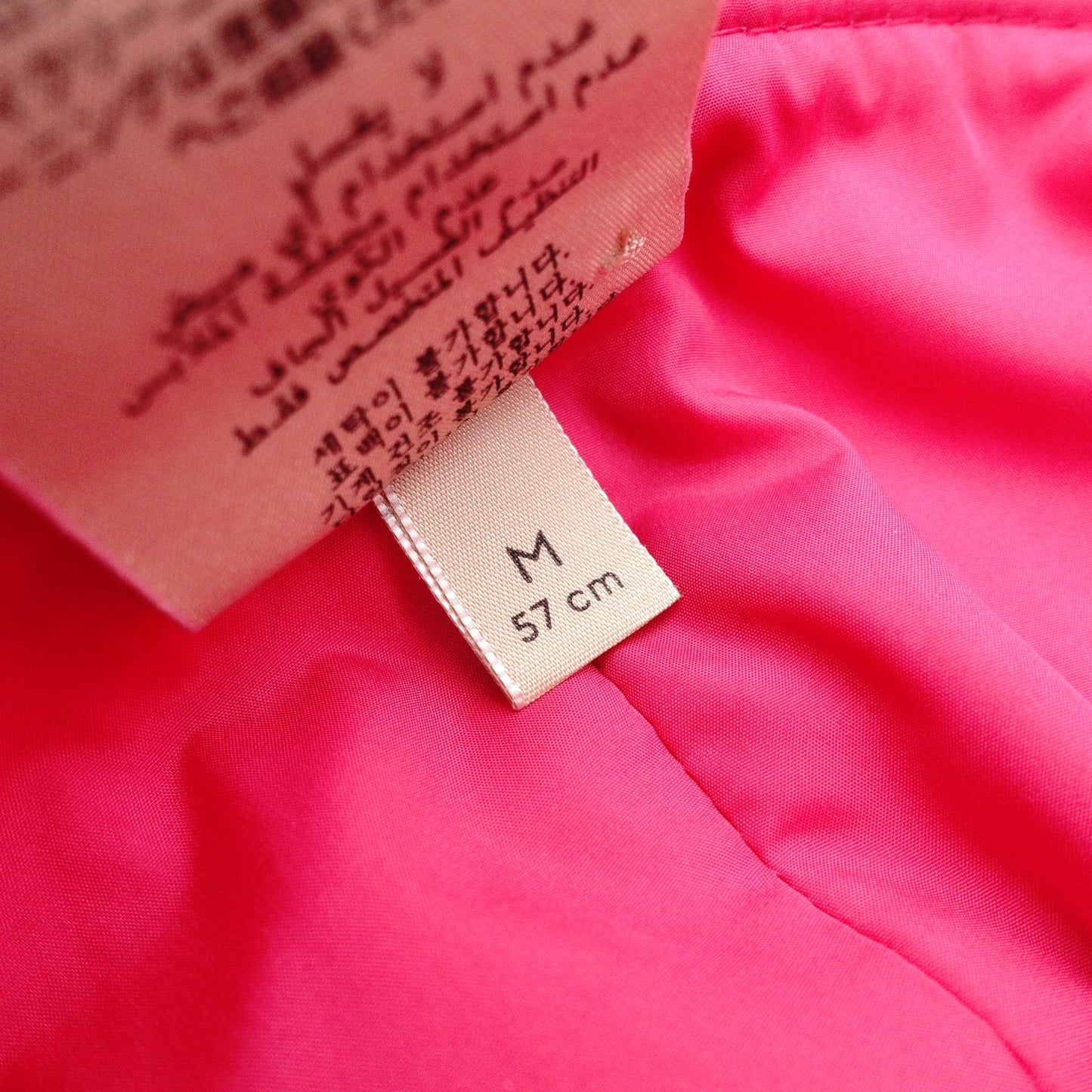 GUCCI GG Marmont Bucket Hat, Polyester, Pink, Gold Hardware, GG Logo, Size M, 57 cm
