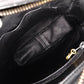 CHANEL Matelassé Chain Shoulder Bag Black Lambskin Gold Hardware